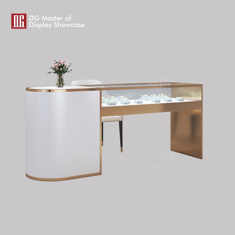 custom Luxury jewelry store furniture supplier | DG Display Showcase 8