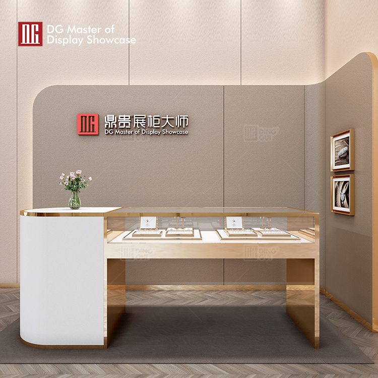 custom Luxury jewelry store furniture supplier | DG Display Showcase 6
