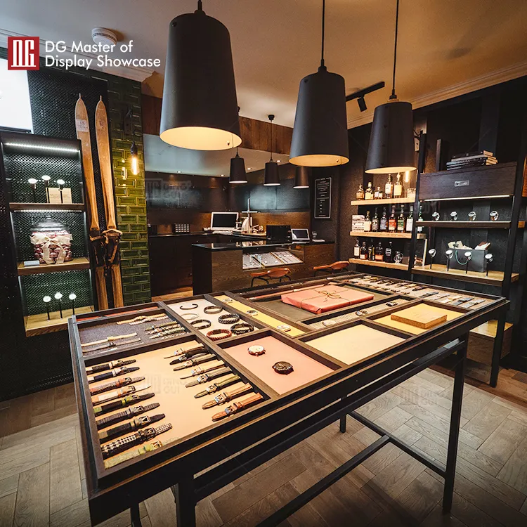 personalized watch display showcase manufacturer | DG Display Showcase 2