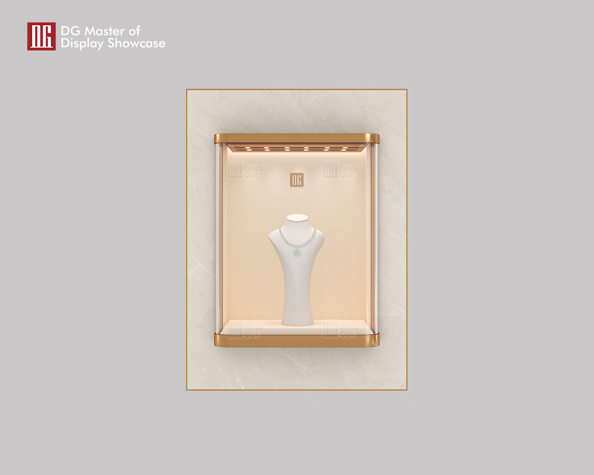 Luxury Jewelry & Watch Showcase with Advanced Security Locking System 6