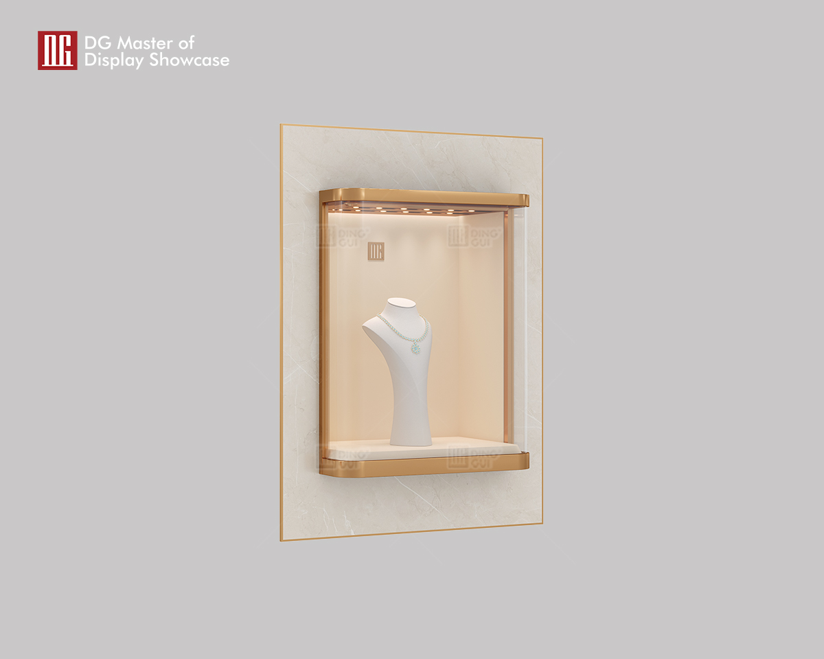 Luxury Jewelry & Watch Showcase with Advanced Security Locking System 7