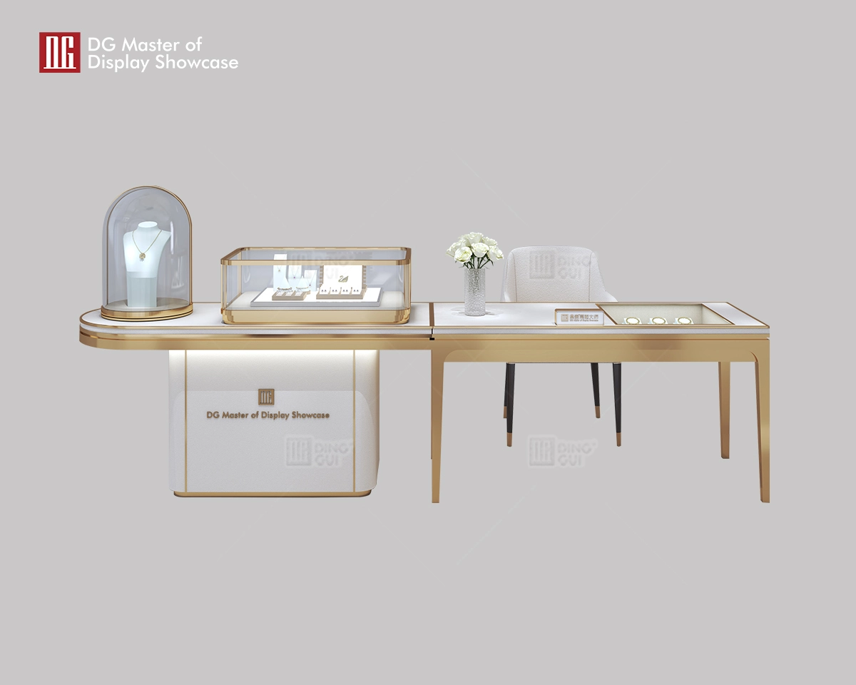 DG Showcase Customized Jewellery Watch Experience Combination Table From China 1