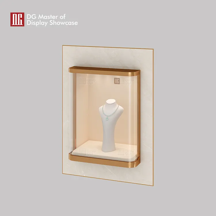 Luxury Jewelry & Watch Showcase with Advanced Security Locking System 4