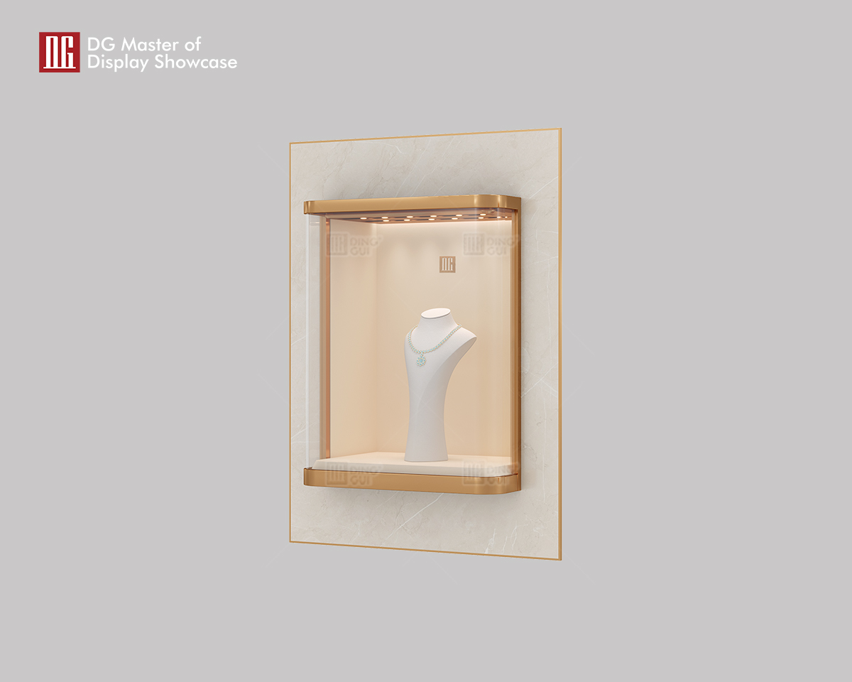 Luxury Jewelry & Watch Showcase with Advanced Security Locking System 8