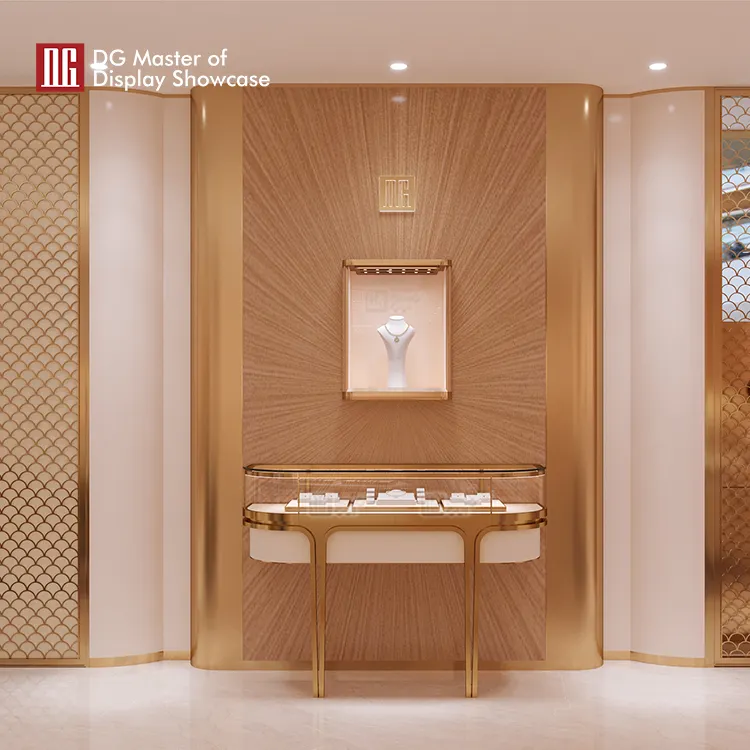 Luxury Jewelry & Watch Showcase with Advanced Security Locking System 5