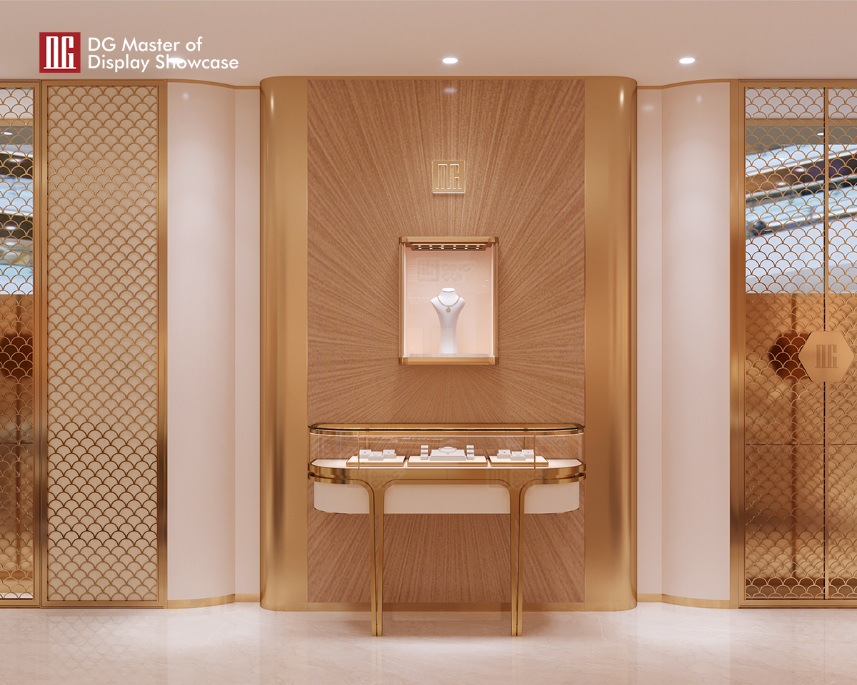 Luxury Jewelry & Watch Showcase with Advanced Security Locking System 10