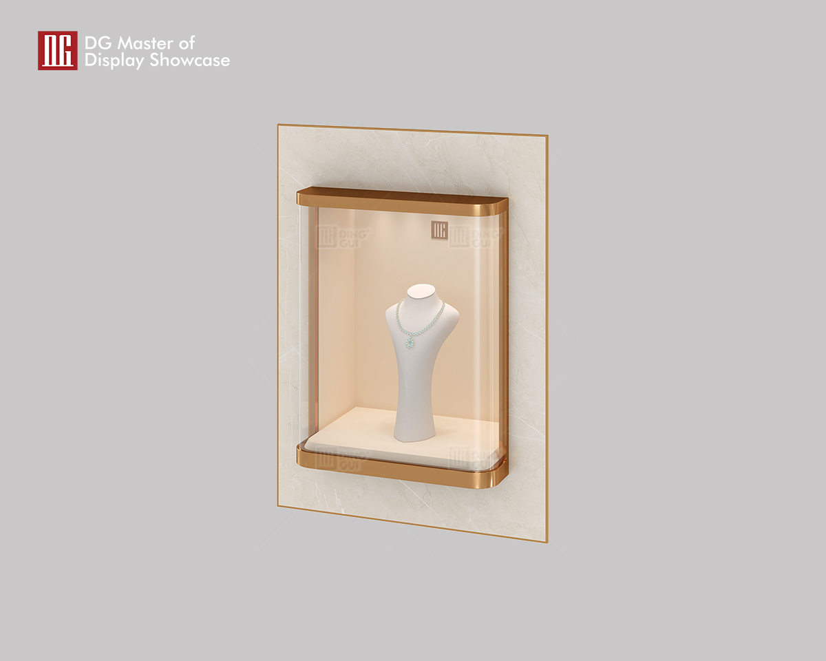 Luxury Jewelry & Watch Showcase with Advanced Security Locking System 9