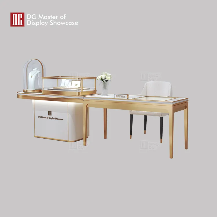 High-End Jewelry Experience Table - Elegant Design, Quality Materials 3