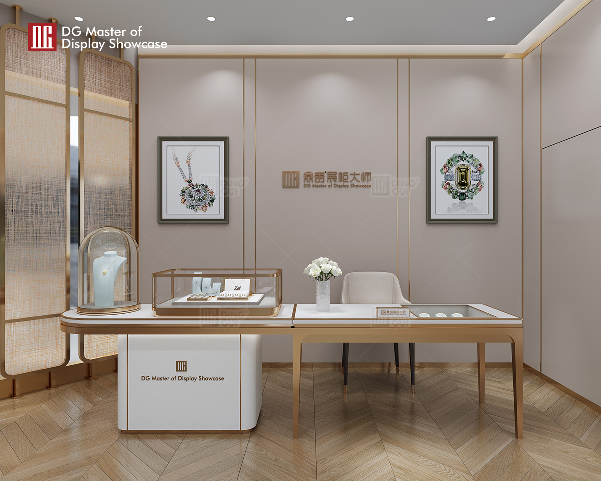 DG Showcase Customized Jewellery Watch Experience Combination Table From China 10
