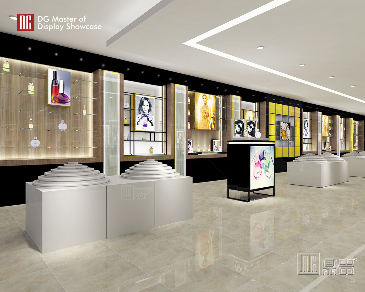 عرض العطور الحديثة من DG Showcase، تصميم مخصص، دعم OEM ODM 7