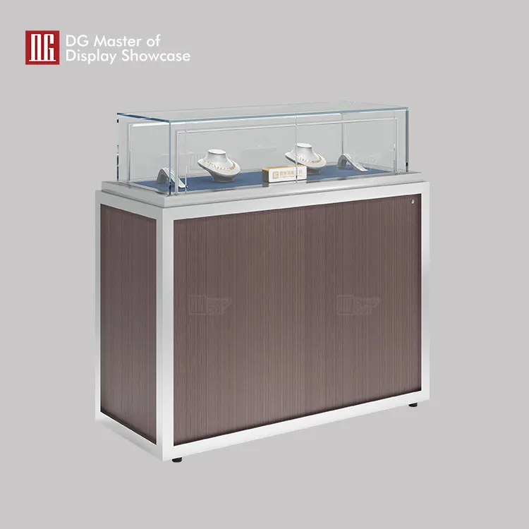 Smart Jewelry Display Cabinet: Theft Prevention & Customizable Lighting 2