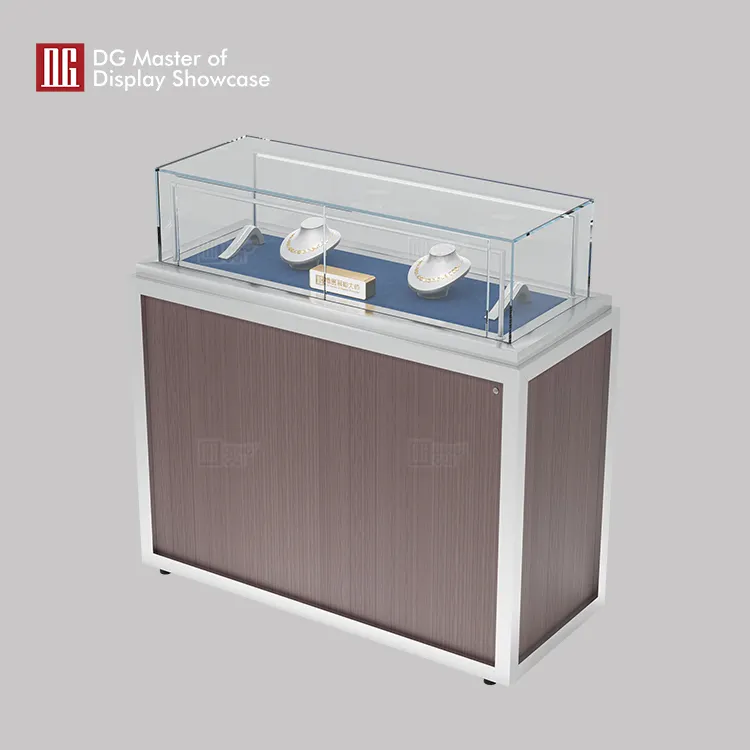 Smart Jewelry Display Cabinet: Theft Prevention & Customizable Lighting 4