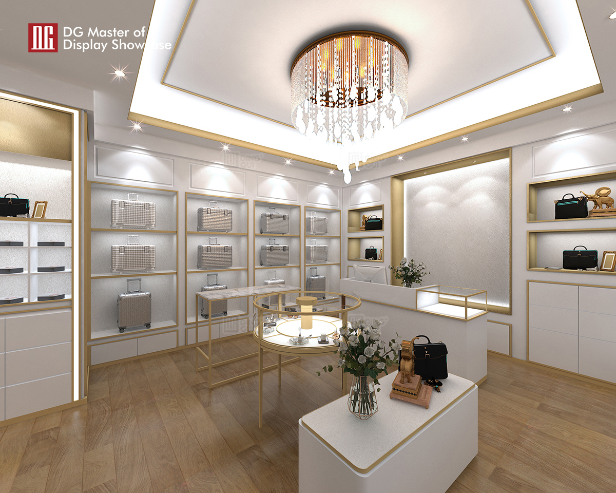 DG showcase moderne parfume display showcase design skønhed indkøbscenter dekorative 9