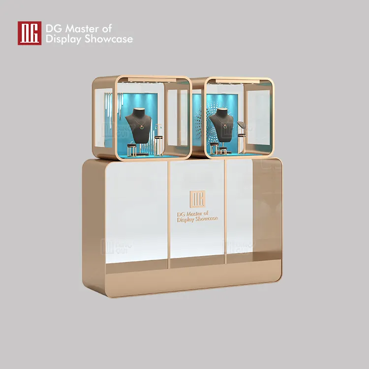 luxury upright display cabinet factory | DG Display Showcase 2