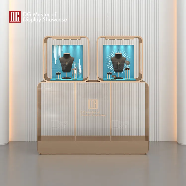 luxury upright display cabinet factory | DG Display Showcase 5