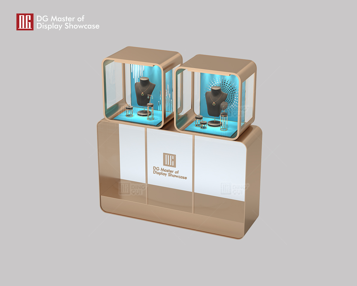 luxury upright display cabinet factory | DG Display Showcase 8