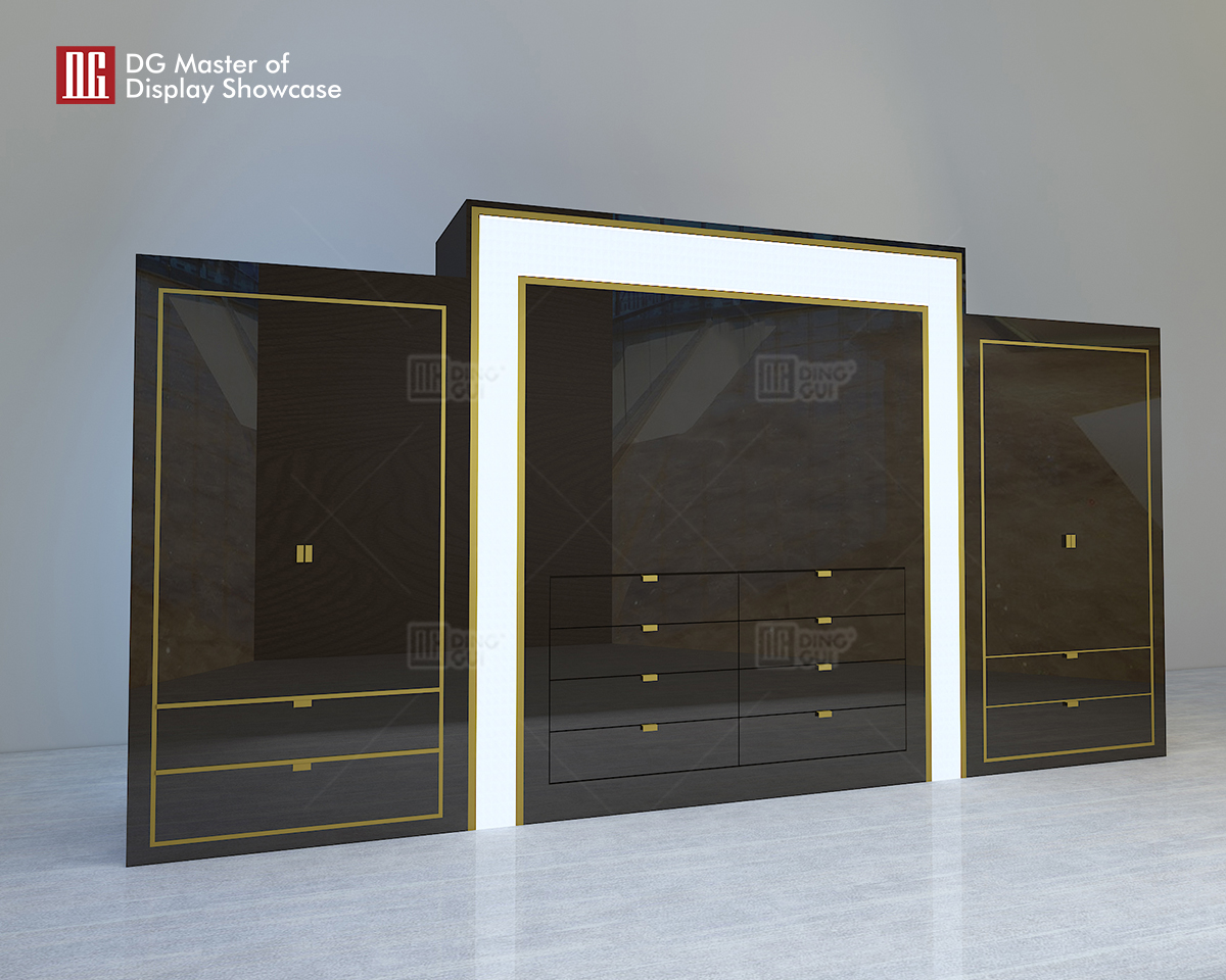 DG Showcase customized luxury perfume display cabinet odm/oem free design support 10