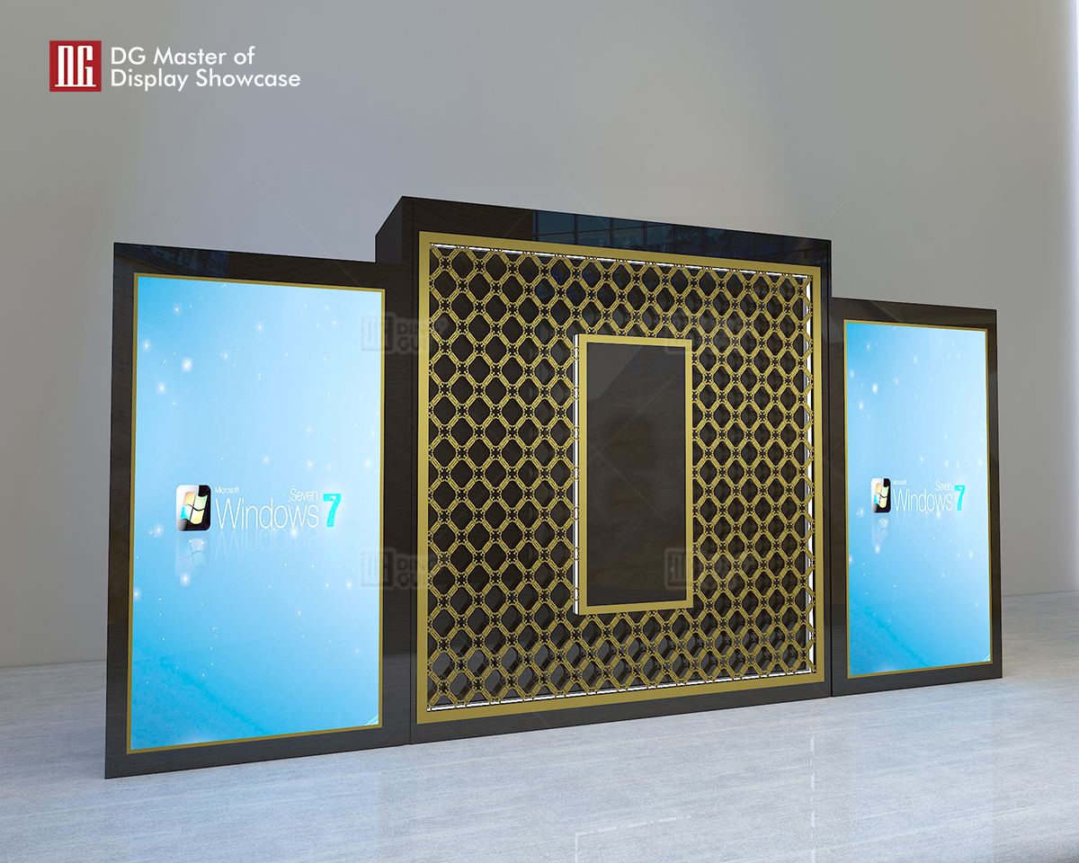 DG Showcase customized luxury perfume display cabinet odm/oem free design support 9