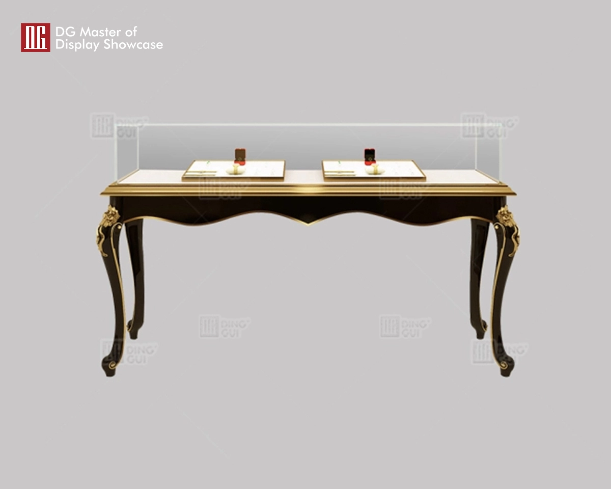 DG Showcase European Style Luxury Jewellery Watch Table Display Showcase 1