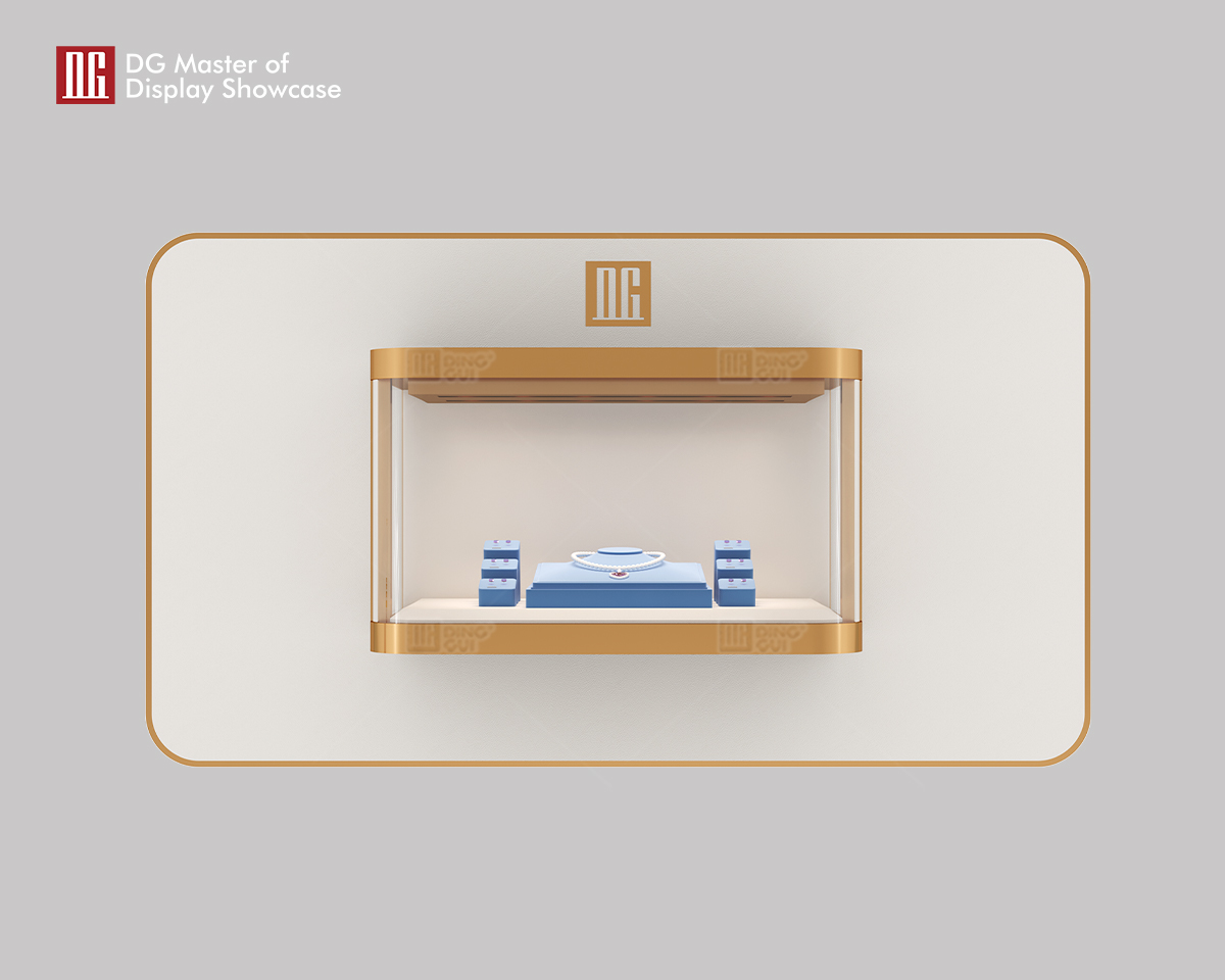 DG Display Showcase | high end modern black display cabinet wholesale 6