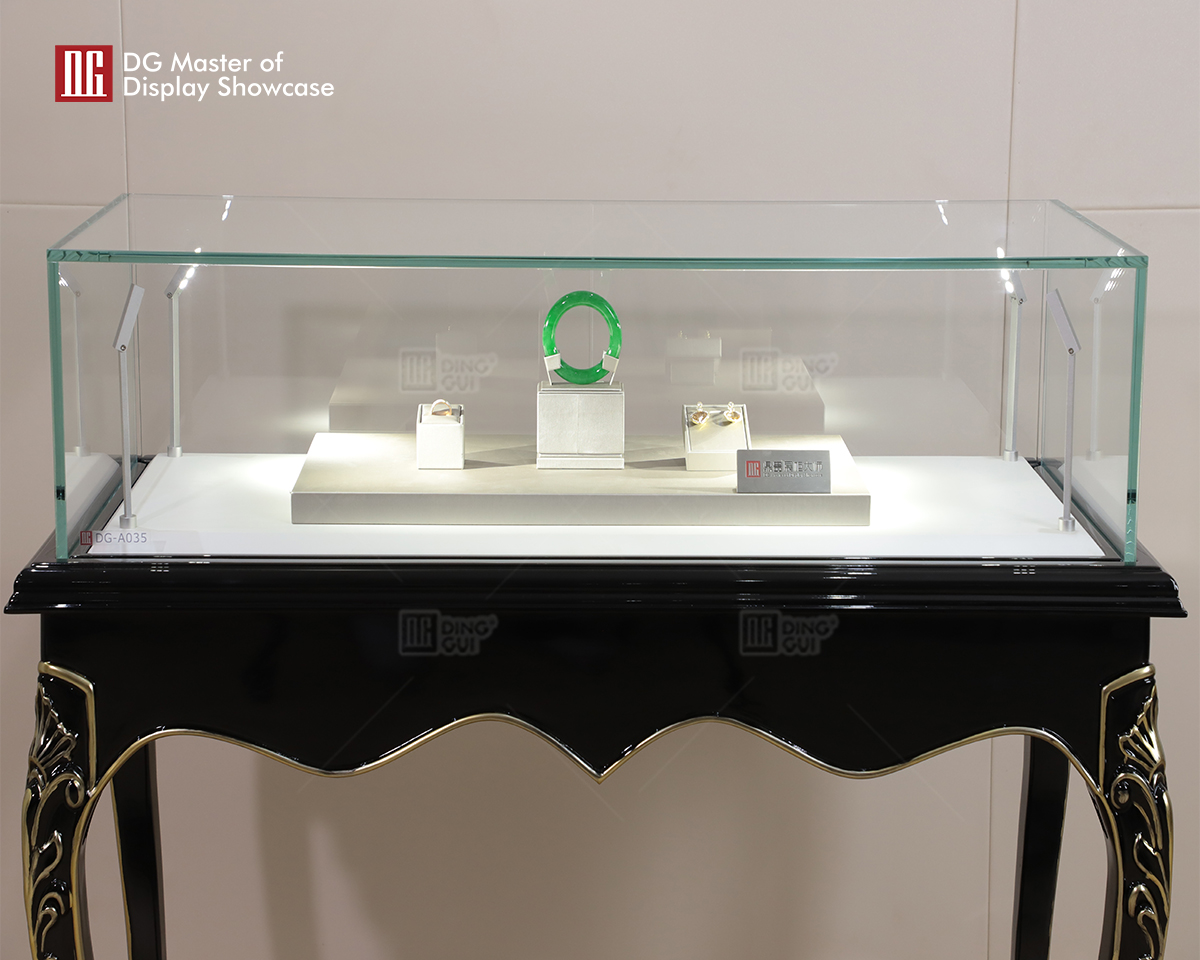 DG Showcase European Style Luxury Jewellery Watch Table Display Showcase 9