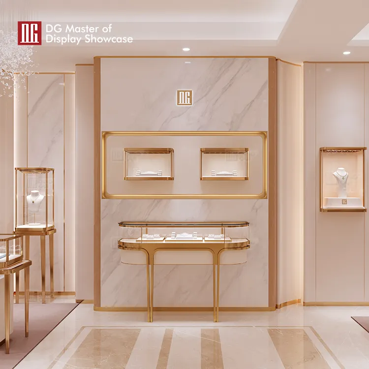 Custom black showcase cabinet supplier Manufacturer | DG Display Showcase 5