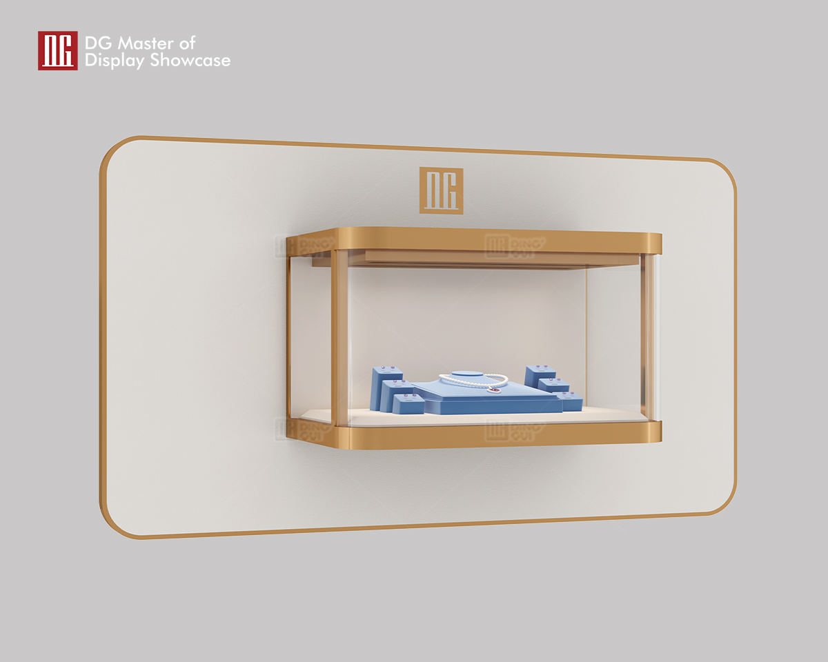 DG Display Showcase | high end modern black display cabinet wholesale 7