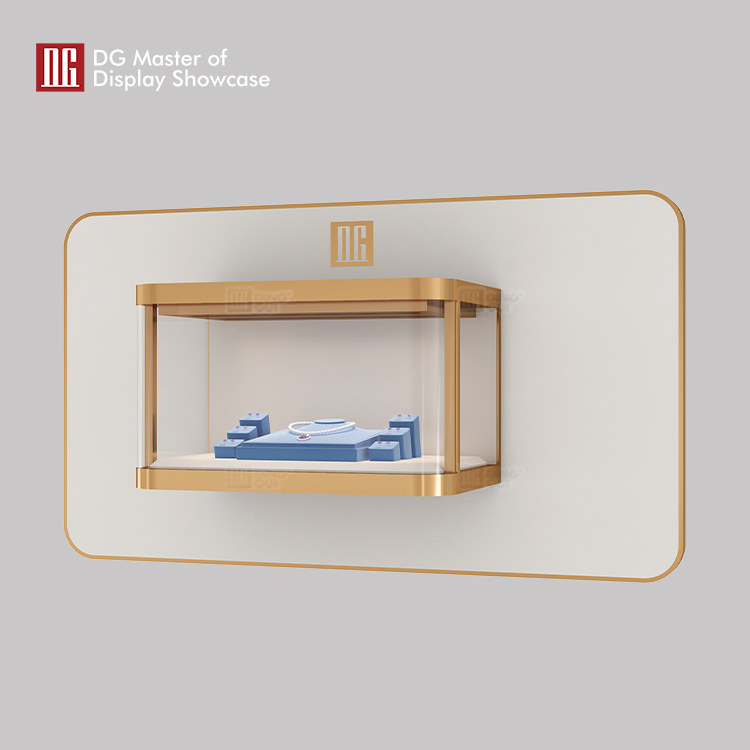 Custom black showcase cabinet supplier Manufacturer | DG Display Showcase 7