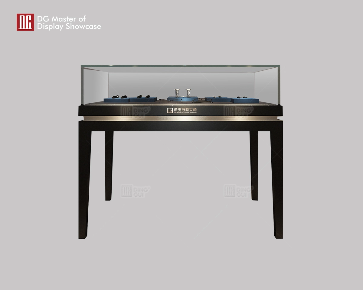 Mga Manufacturer ng Lakas ng Showcase ng Display ng DG Showcase ng Custom Jewelry Watch Display 1