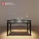 High-End Jewelry Watch Showcase with Black Design and Adjustable Lighting 2