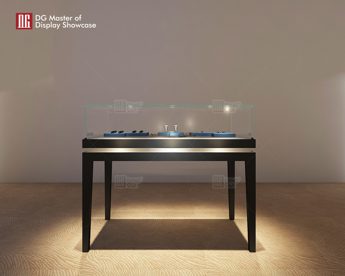 Mga Manufacturer ng Lakas ng Showcase ng Display ng DG Showcase ng Custom Jewelry Watch Display 7