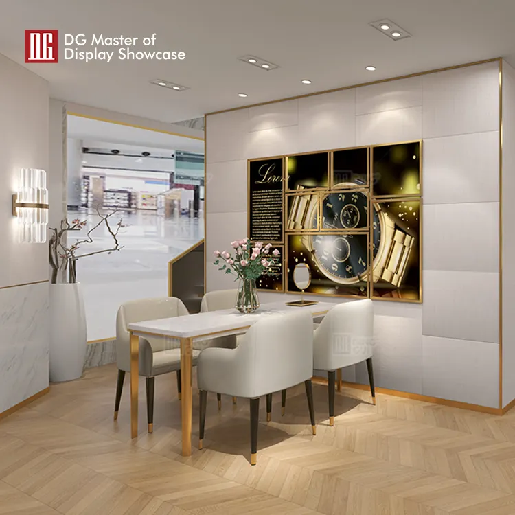 Custom Experience Table factory Manufacturer | DG Display Showcase 5