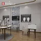 Stylish Jewelry Showcase with Intelligent Lighting and Electronic Lock 5