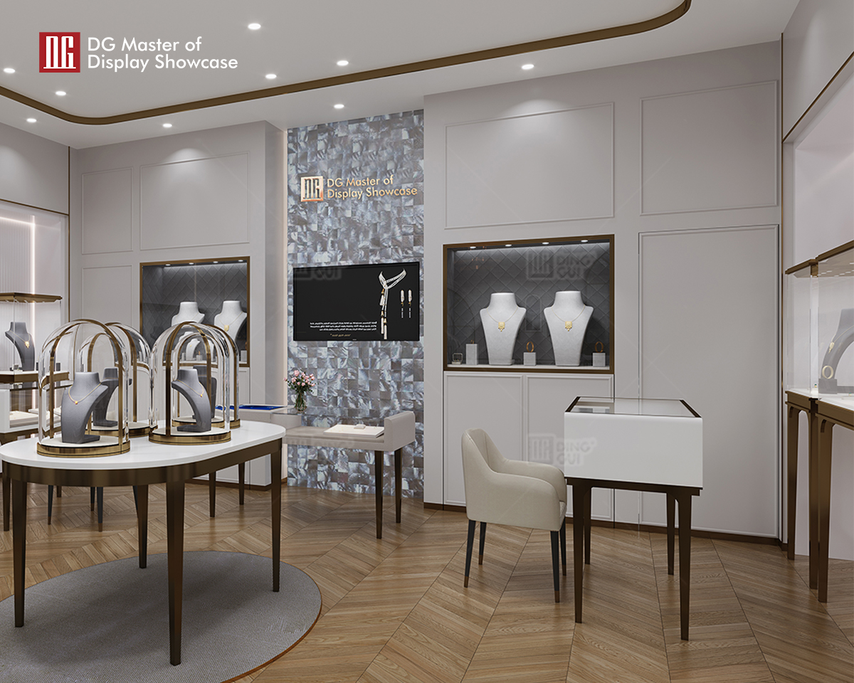 DG Showcase Seneste ankomst Smykkeur Borddisplay Elegant Skab 10