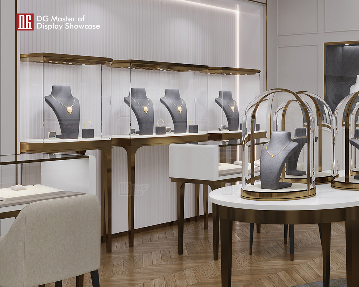 Custom upright display cabinet supplier Manufacturer | DG Display Showcase 10