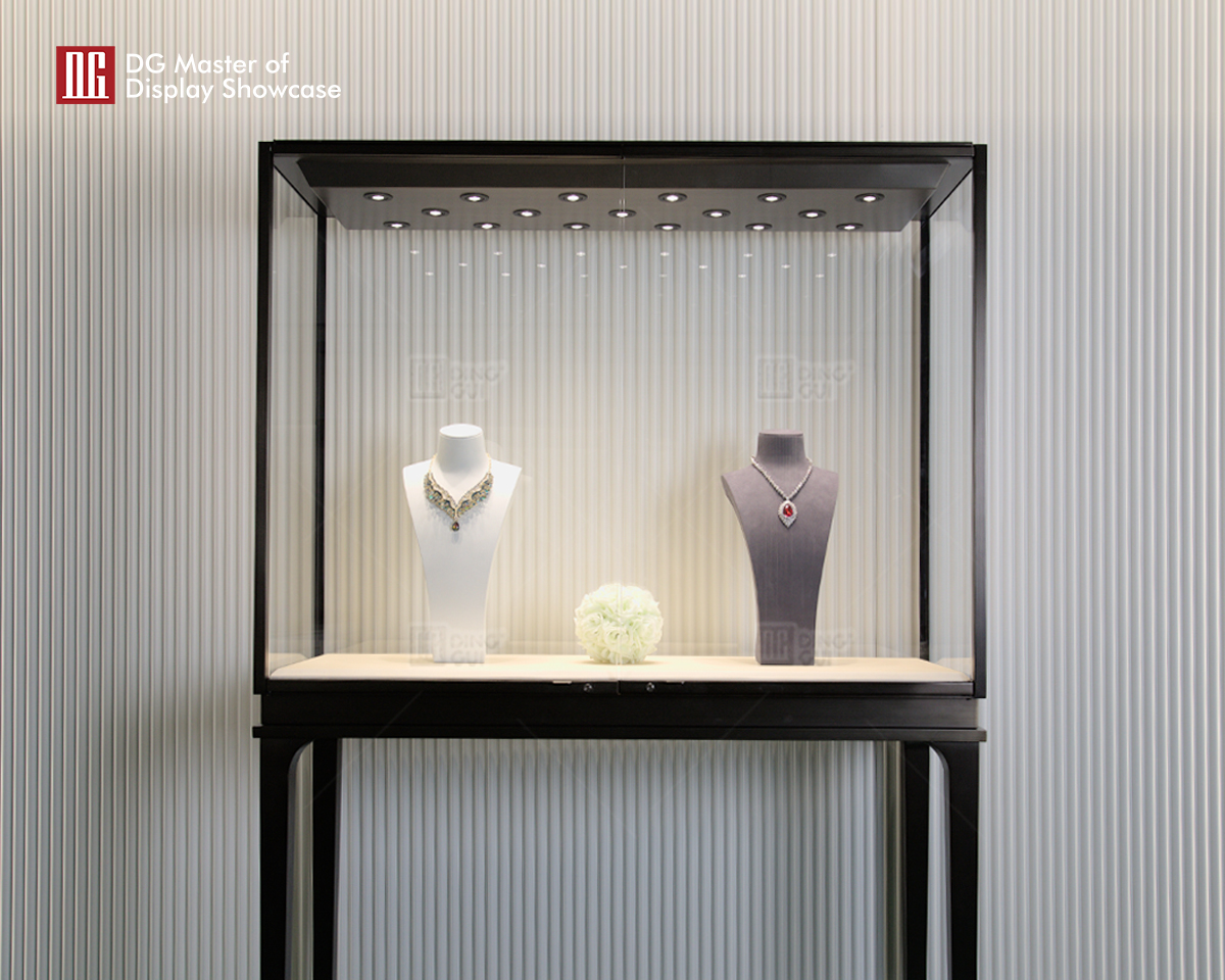 Custom upright display cabinet supplier Manufacturer | DG Display Showcase 8