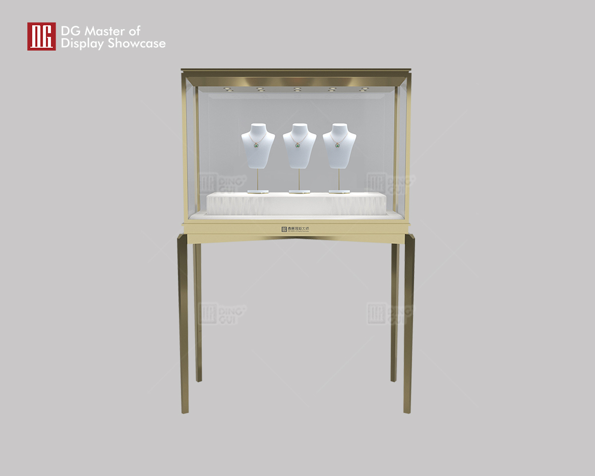DG Showcase Hot Sell Custom Jewelry Watch Shop Display Showcase til luksusindkøbscenter 6
