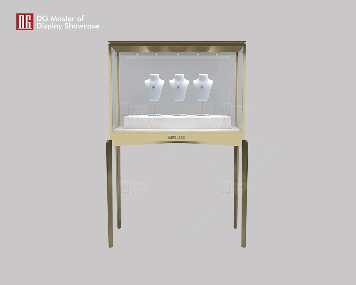 DG Showcase Hot Sell Custom Jewelry Watch Shop Display Showcase til luksusindkøbscenter 1
