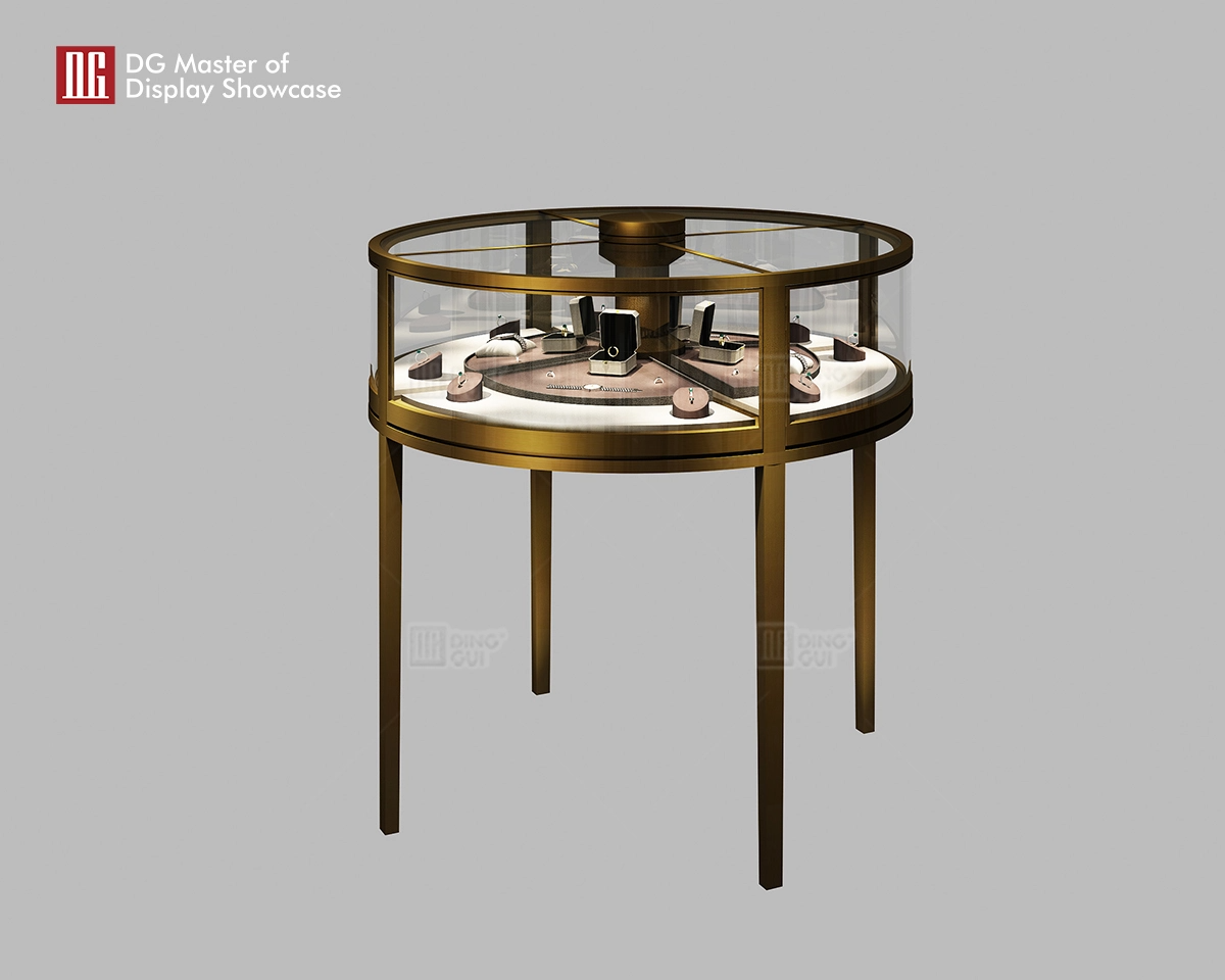 DG Showcase Customized Luxury Jewelry Watch Display Showcase Professional Cabinet Manufacture 7