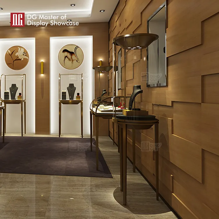 Upright Glass Display Cabinet: High-End Luxury Showcase 5