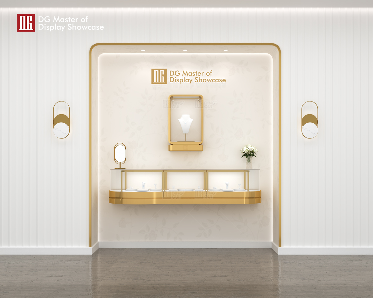 Custom black corner display cabinet factory Manufacturer | DG Display Showcase 10