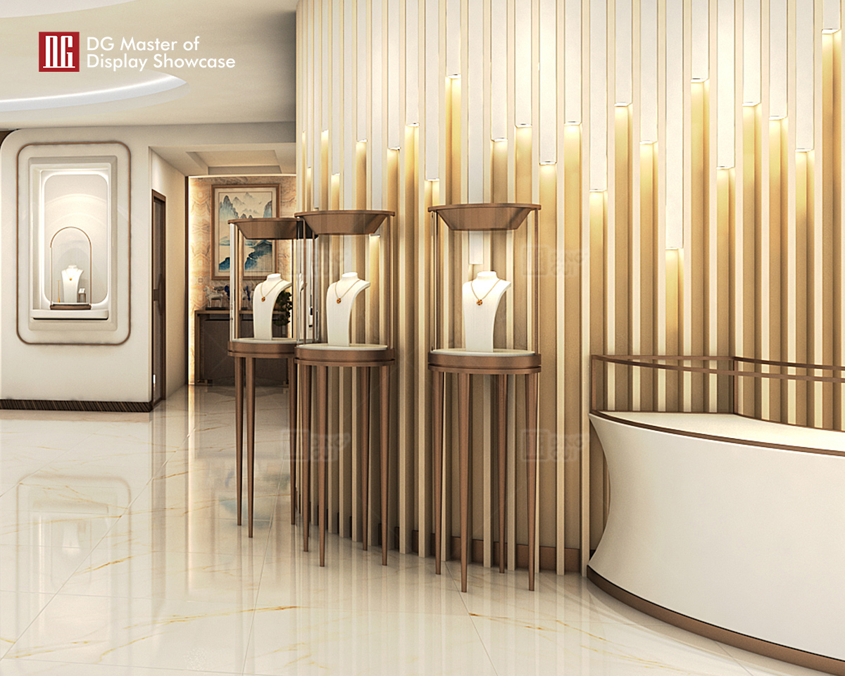 Custom Luxury Jewelry Display Cabinet: One-stop Solution with Advanced Glass Technology 10