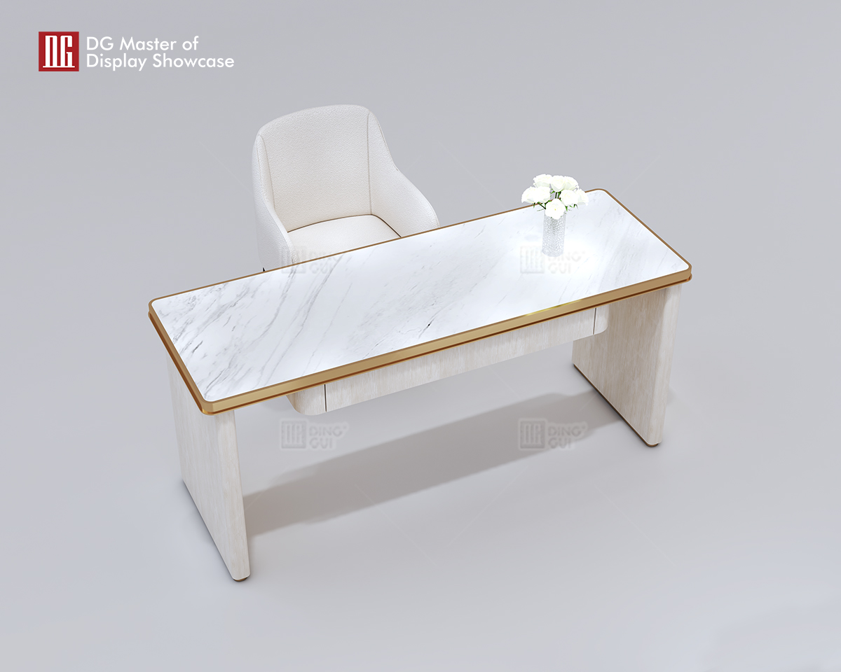 DG Showcase New design Jewelry Experience Countertop Table For Store Display Decoration 7