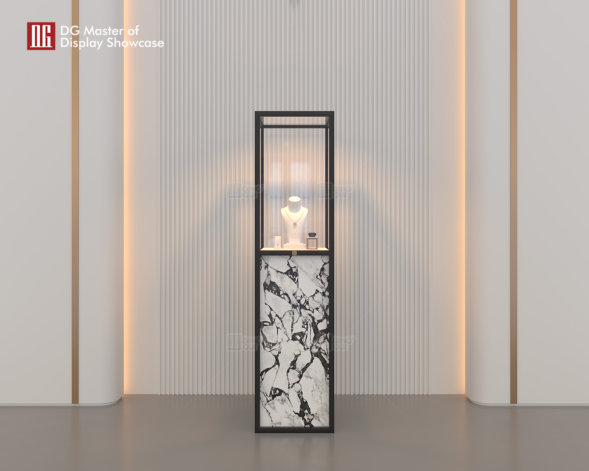 DG Showcase Luksus Smykkeudstilling Urdisplay Smykkemontre Luksusbutik Indretningsdesign 9