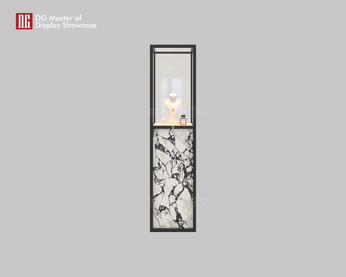 DG Showcase Luksus Smykkeudstilling Urdisplay Smykkemontre Luksusbutik Indretningsdesign 6