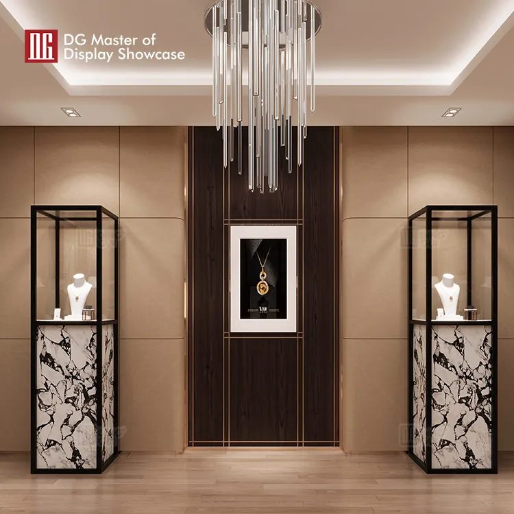DG Luxury Jewelry Display Cabinet: Innovative Design, High-Quality Materials 5