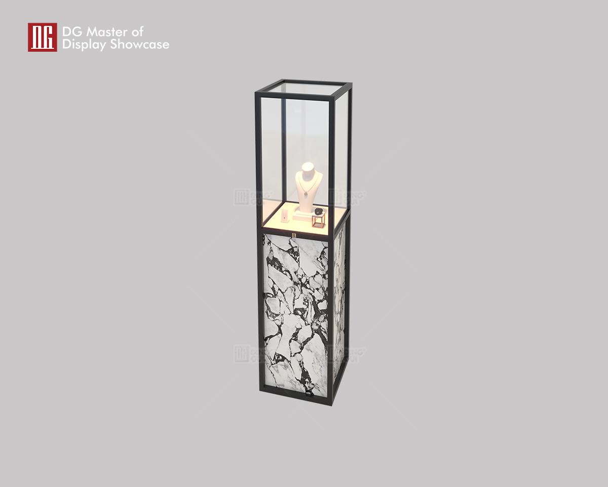 DG Showcase Luksus Smykkeudstilling Urdisplay Smykkemontre Luksusbutik Indretningsdesign 8