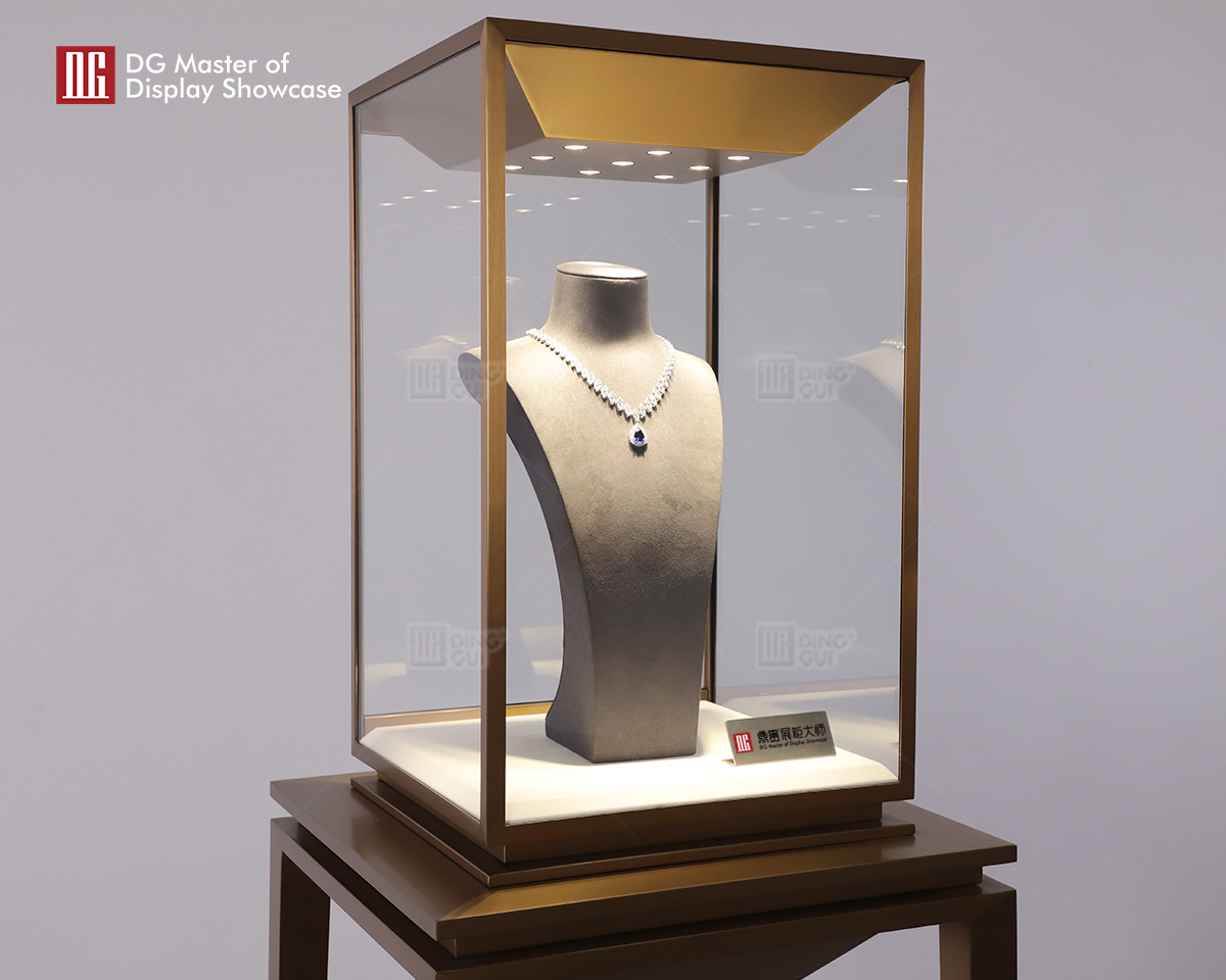 DG Showcase High End Jewelry Watch Showcase Display Factory Direct Sales Stainless Steel Cabinets 10