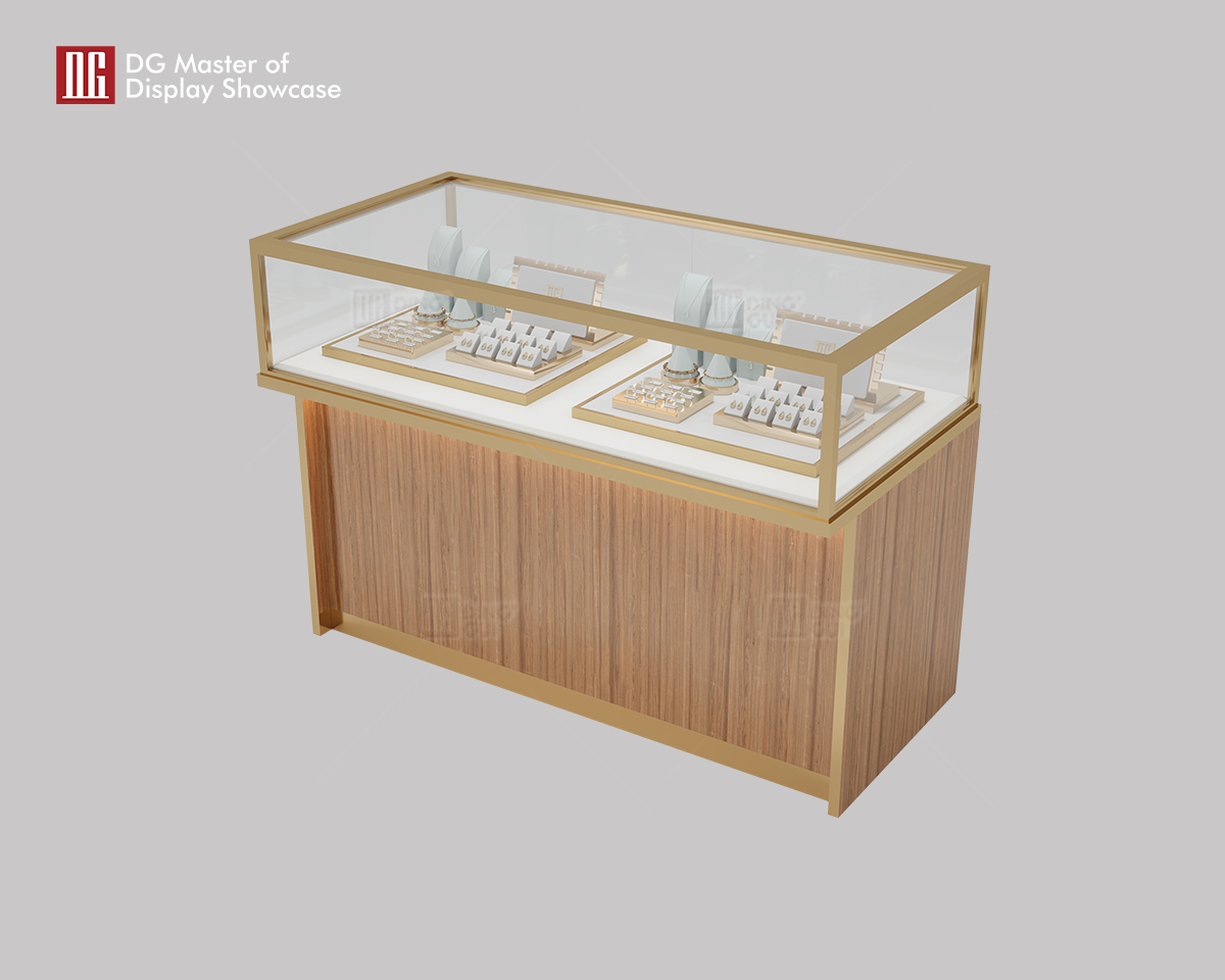 DG Showcase High End Luxury Jewelry Watch Display Cabinet Custom Showcase Service 7