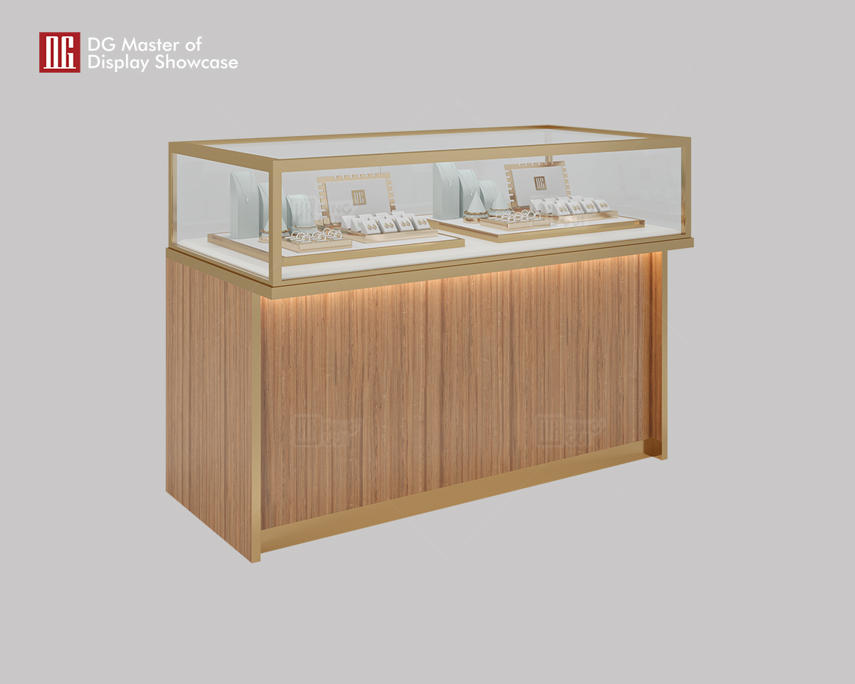 DG Showcase High End Luxury Jewelry Watch Display Cabinet Custom Showcase Service 8